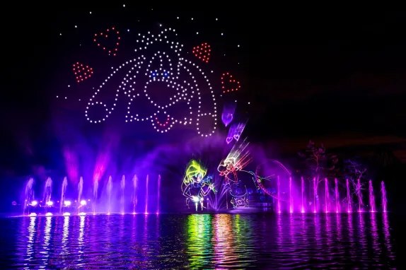 Le nouveau spectacle nocturne du parc Astérix