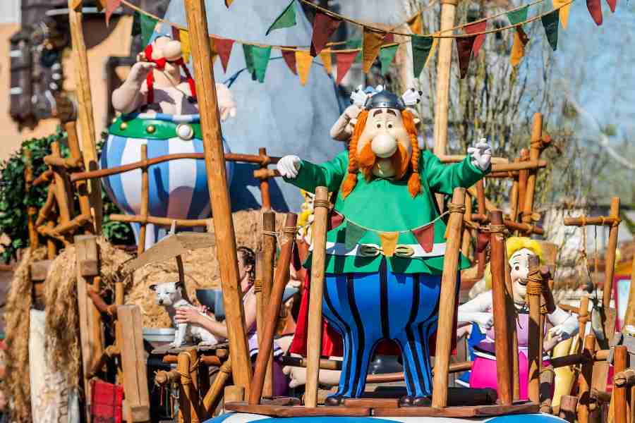 La parade du parc Astérix