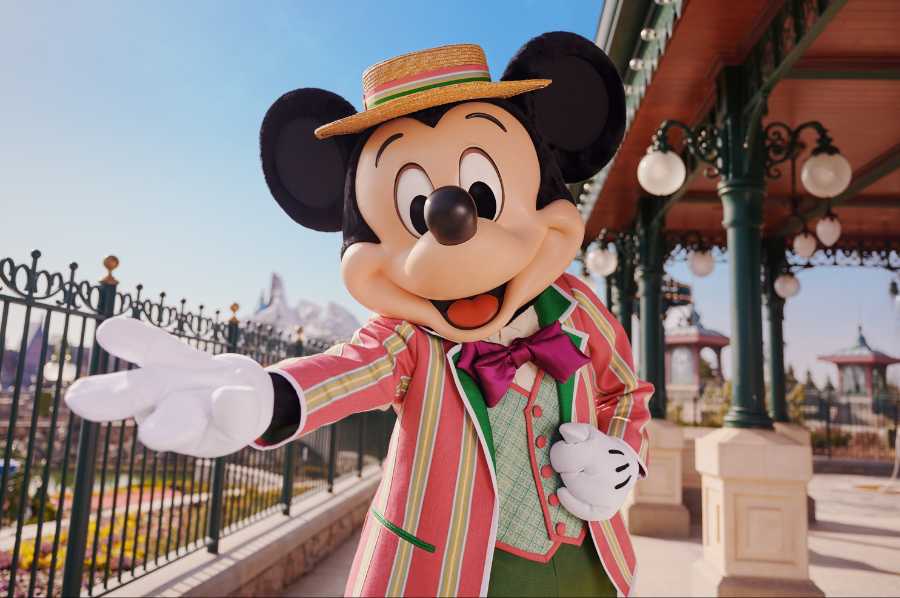 Mickey au parc Disneyland