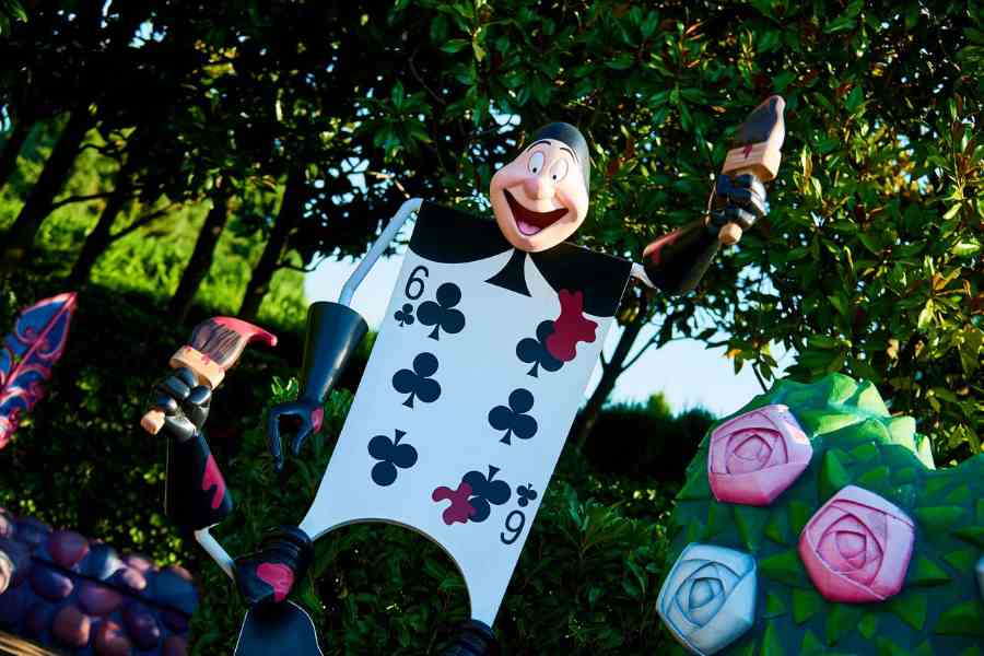 Le Labyrinthe d'Alice au Pays des Merveilles à Disneyland Paris