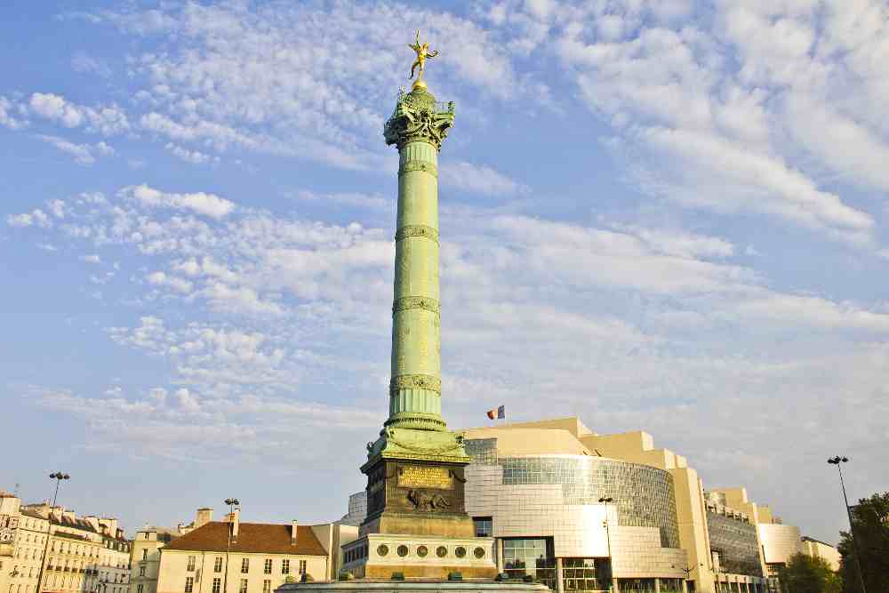 the place of the Bastille