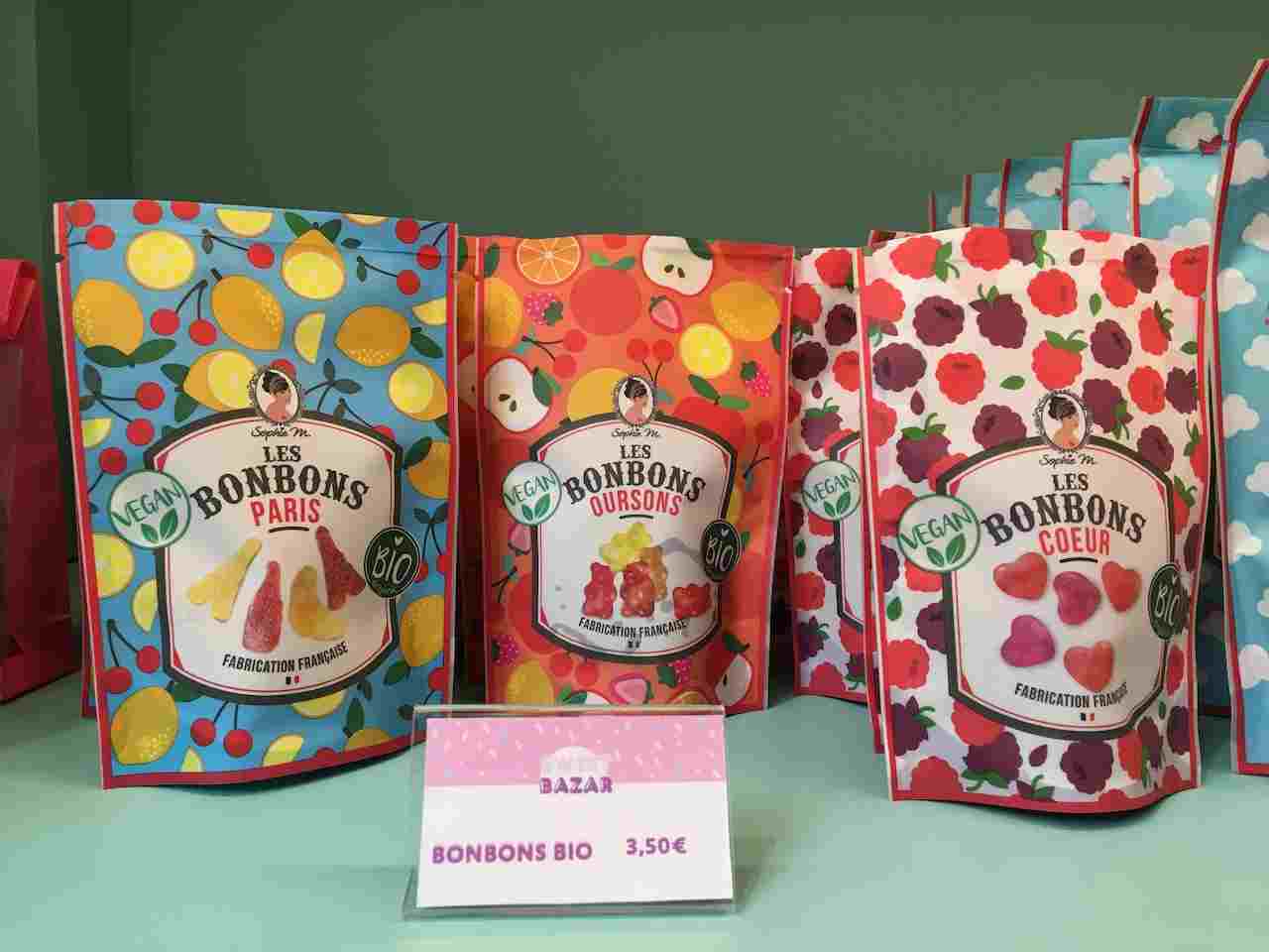 Bonbon Bio Sweet Bazar Rue Saint Denis Familinparis Familin Paris