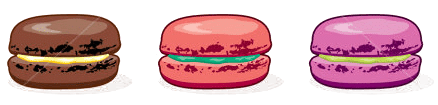 the famous Ladurée macaroons