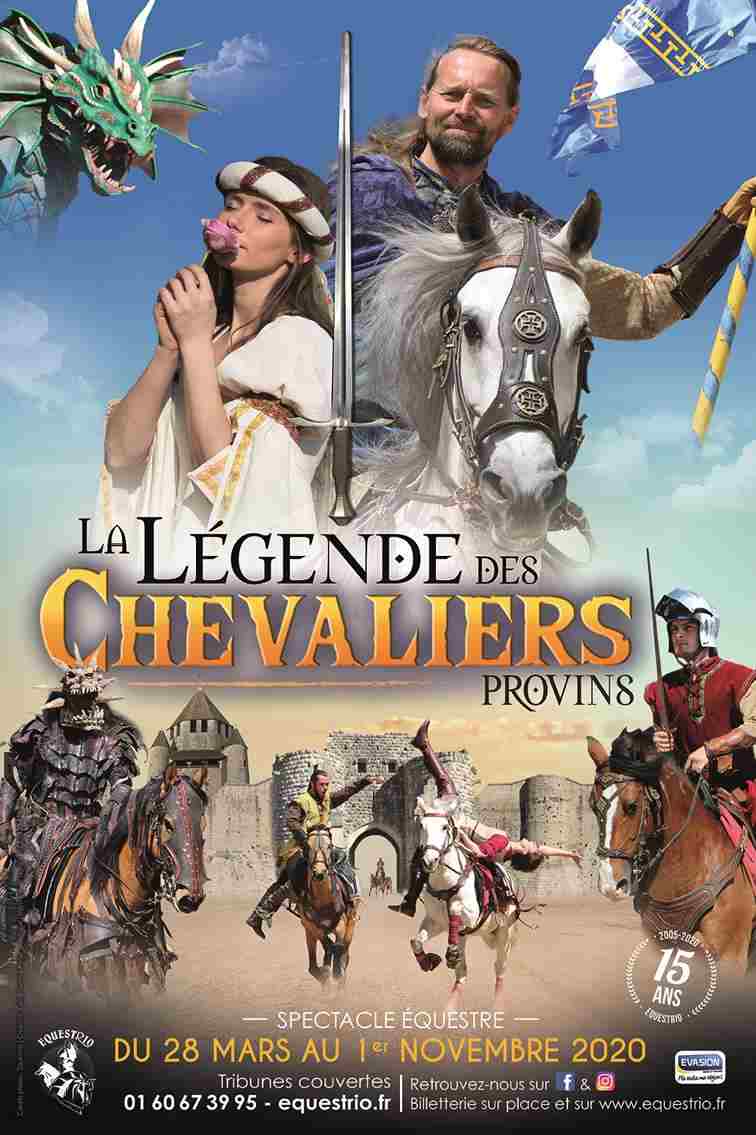 Horaires Spectacle La Légende Des Chevaliers - Provins