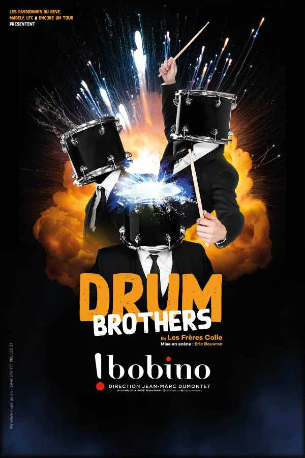 Drum brothers at Bobino