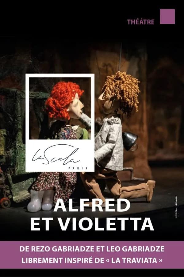 Alfred et violetta à la Scala à Paris