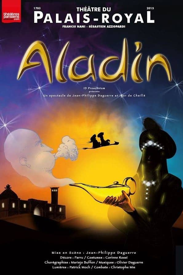 Aladdin, the musical show for children from 4 years old