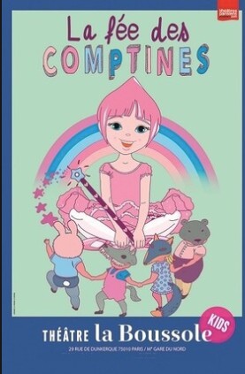 spectacle pour enfant a Paris : la fée des comptines