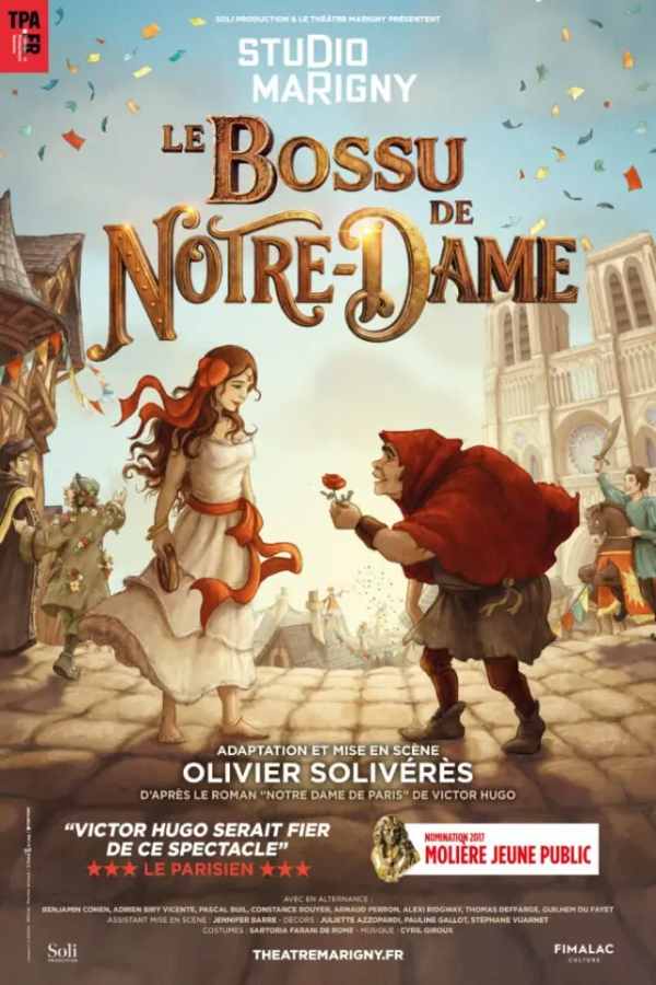 Le bossu de notre Dame au théâtre Marigny à Paris