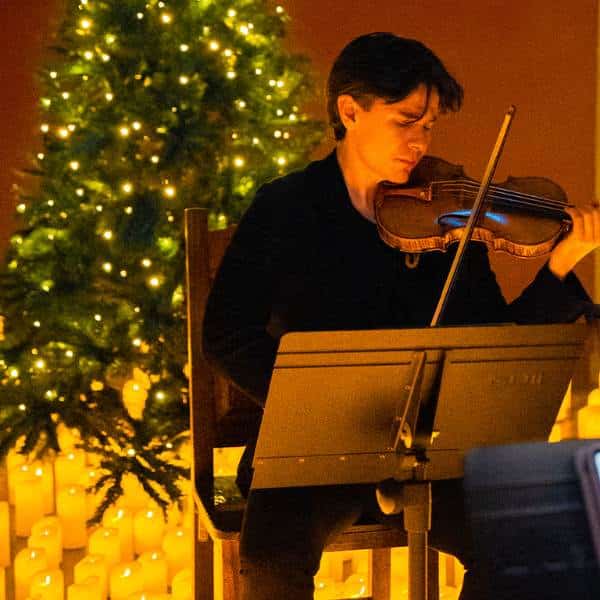 Candlelight fête noel