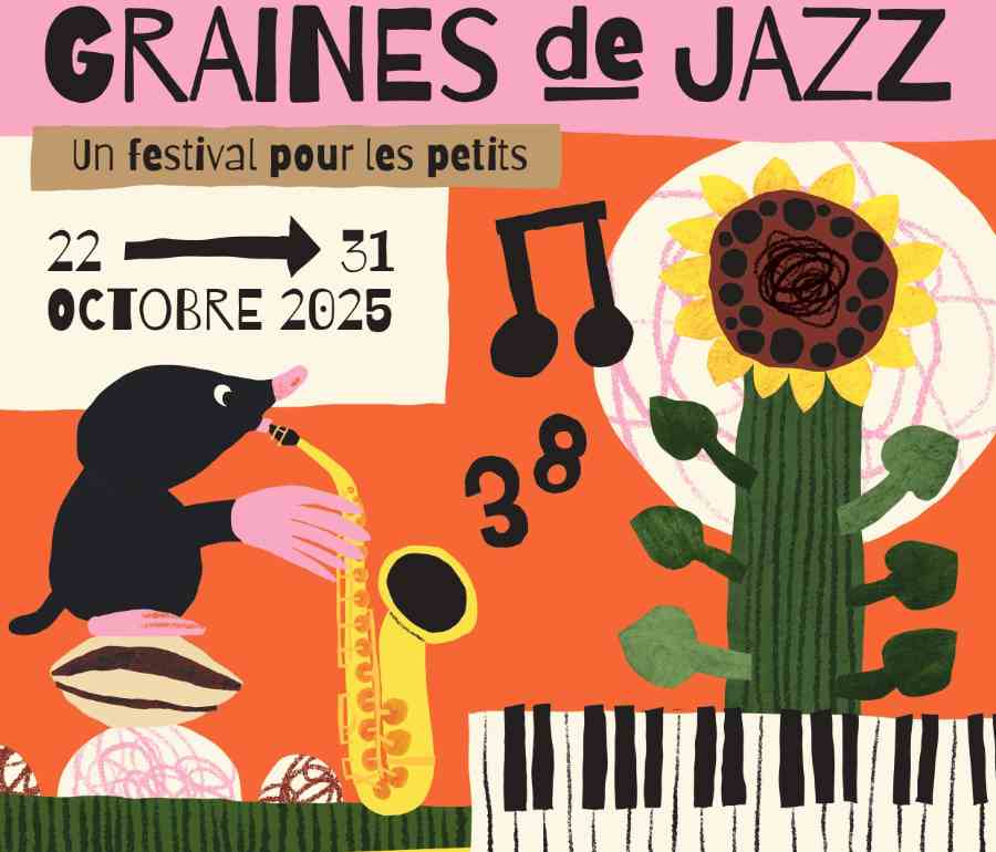 Festival Graines de Jazz, spécialement pour les enfants à Paris