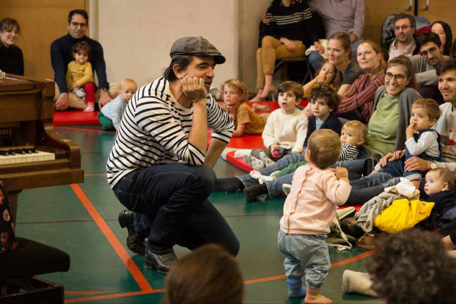 Mélomanes en culotte courte au lycée Buffon avec l'Orchestre Le Palais Royal
