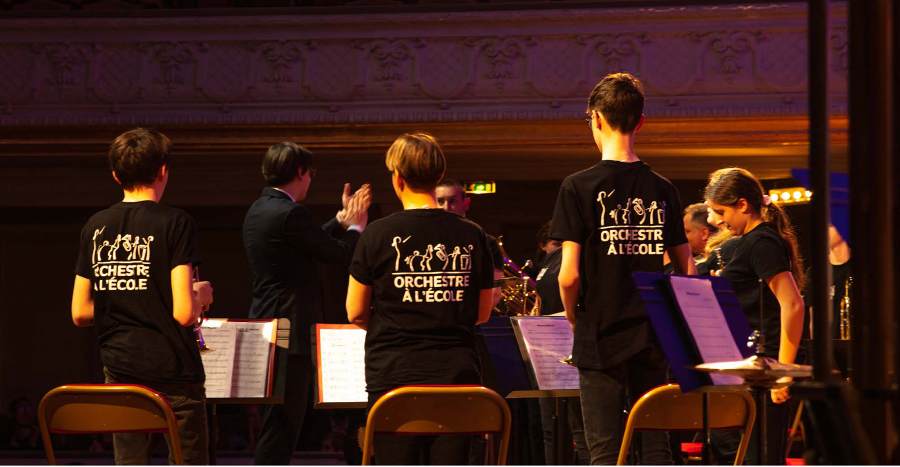 orchestre à l'ecole