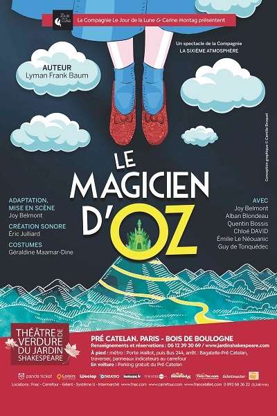 le Magicien d'Oz au théâtre de Verdure