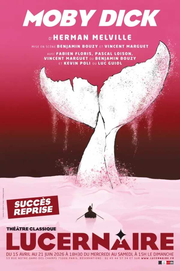 Moby Dick au théâtre du Lucernaire à Paris
