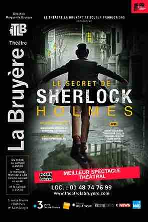 la pièce de theatre Sherlock Holmes