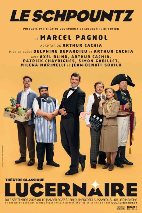 Le Schoupntz au théâtre du Lucernaire à Paris