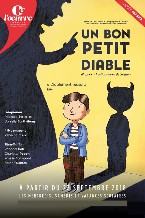 Un bon petit diable, la pièce de théatre pour le jeune public