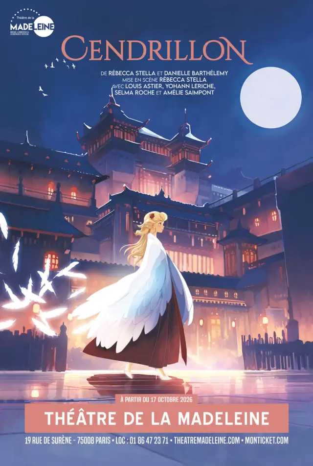 Cendrillon, au théâtre de la Madeleine