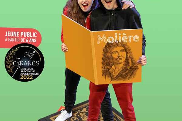 a l'ecole de Moliere, pièce pour le jeune public