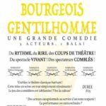 Le bourgeois Gentillhomme au theatre du Point Virgule à Paris