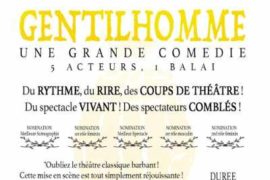 The Bourgeois Gentillhomme at the Point Virgule theatre in Paris