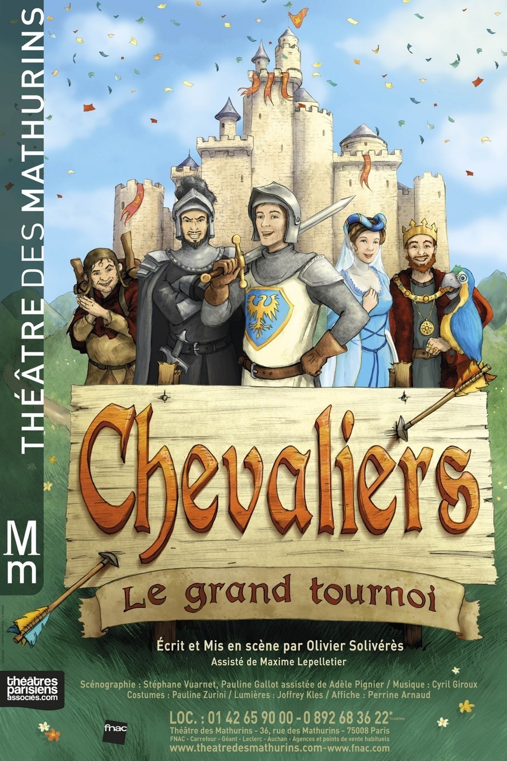 Chevaliers, le grand tournoi au théâtre des Mathurins