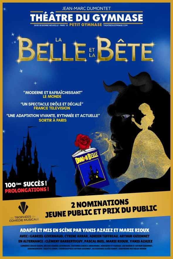 La belle et la bête, spectacle jeune public