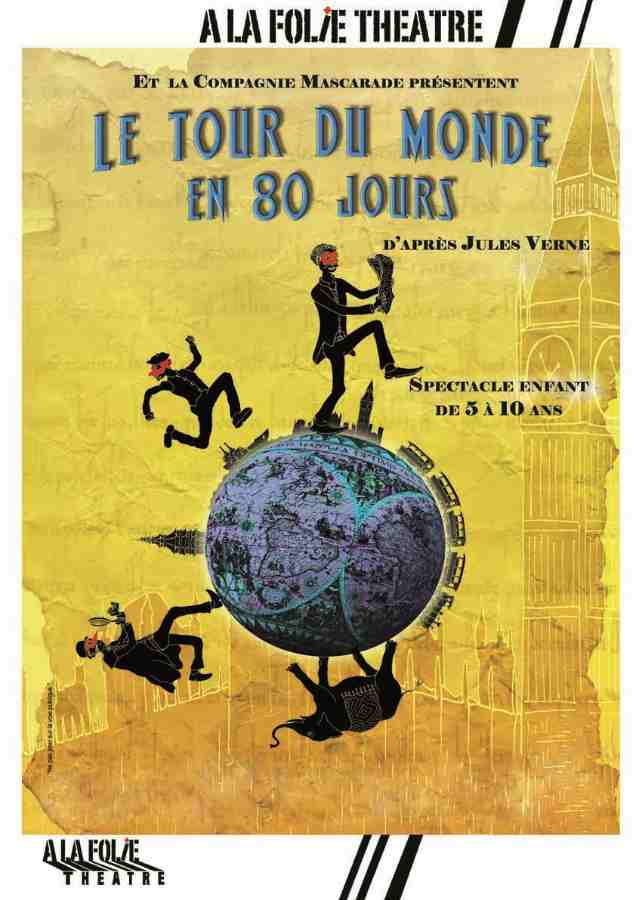 theatre pour enfant : le tour du monde en 80 jours