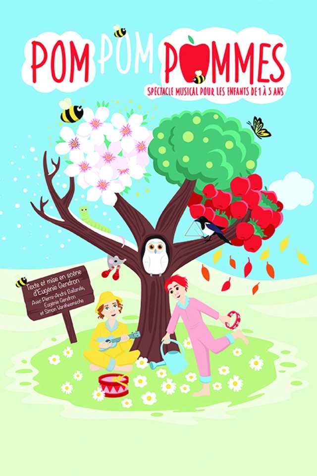 Pom pom Pommes, le spectacle pour les tous-petits à Paris