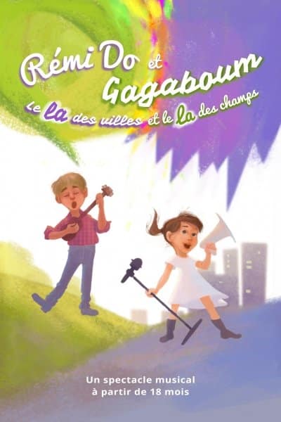 Remi Do et Gagaboum, le spectacle musical pour les tout-petits