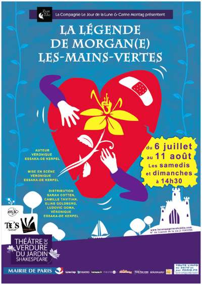 The legend of Morgane, open air show at the Théâtre de Verdure