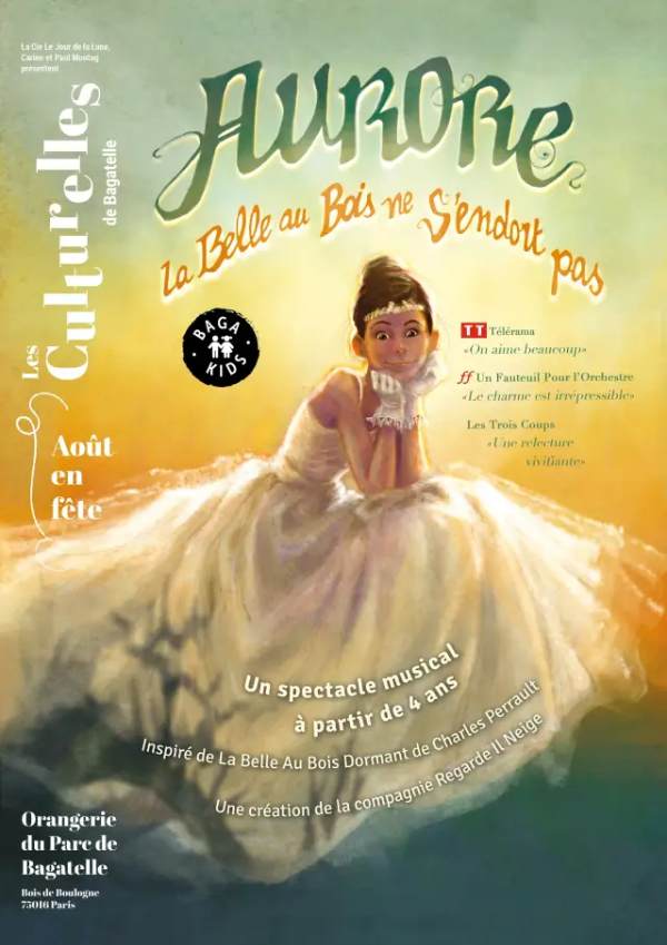 Aurore, la belle au bois dormant, spectacle pour enfants