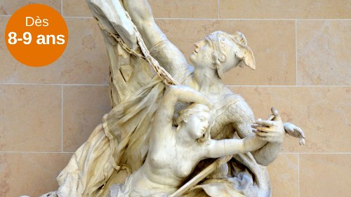 visite guidée sur le thème de la mythologie au Louvre