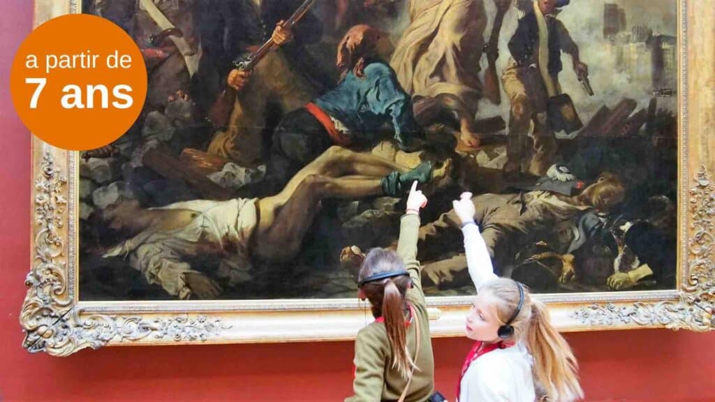 la visite guidée au Louvre pour les enfants