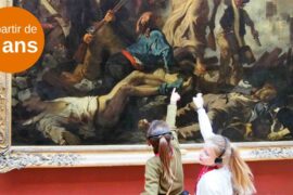 the guided tour of the Louvre for children