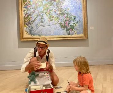 visite guidée enfant a musée Marmottan