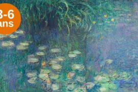 guided tour for children at the Orangery