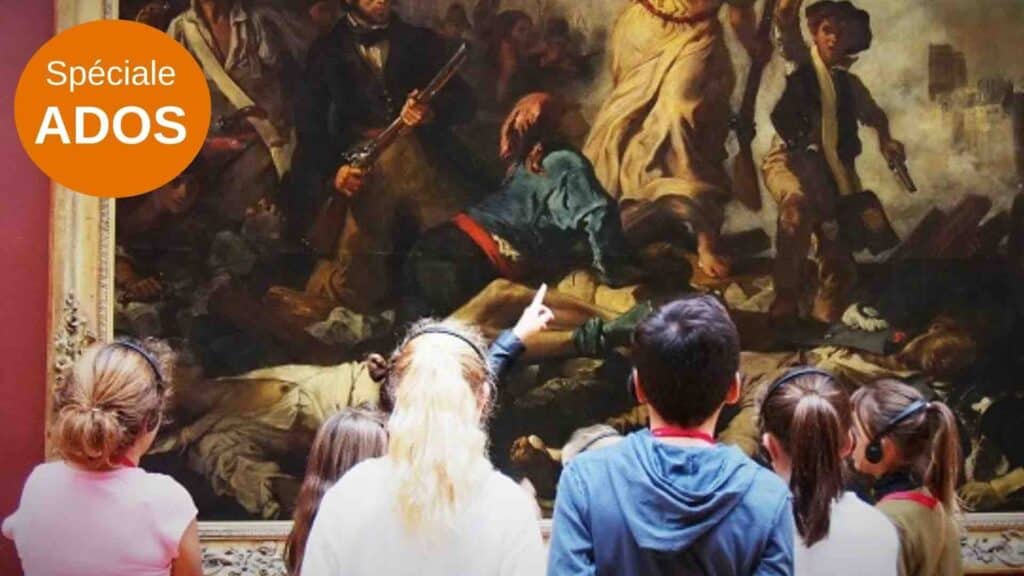 visit for teenagers to the Louvre Museum