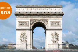 visit for children and teenagers to the Arc de Triomphe