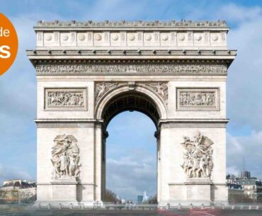 visit for children and teenagers to the Arc de Triomphe