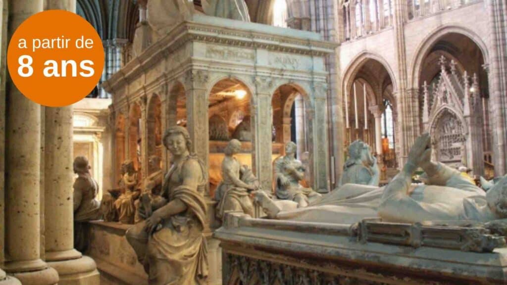 visite ludique en famille à la basilique saint dénis