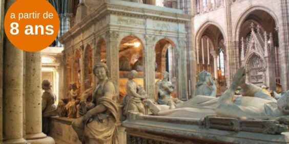 La visite ludique “Les joyaux de la basilique Saint-Denis”