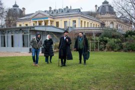 visite théatralisée autour des jeux olympiques