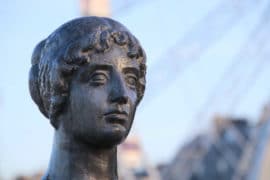 bronze in the Tuileries garden