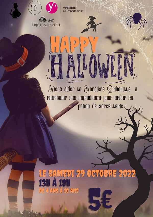 jeu de piste pour Halloween à Versailles