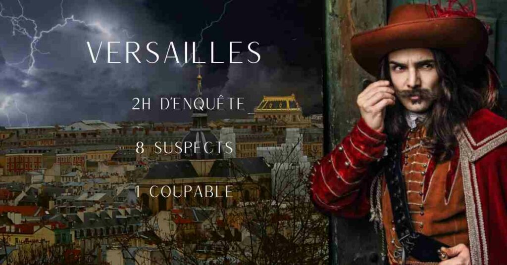 treasure hunt 2 hours to save the king in Versailles