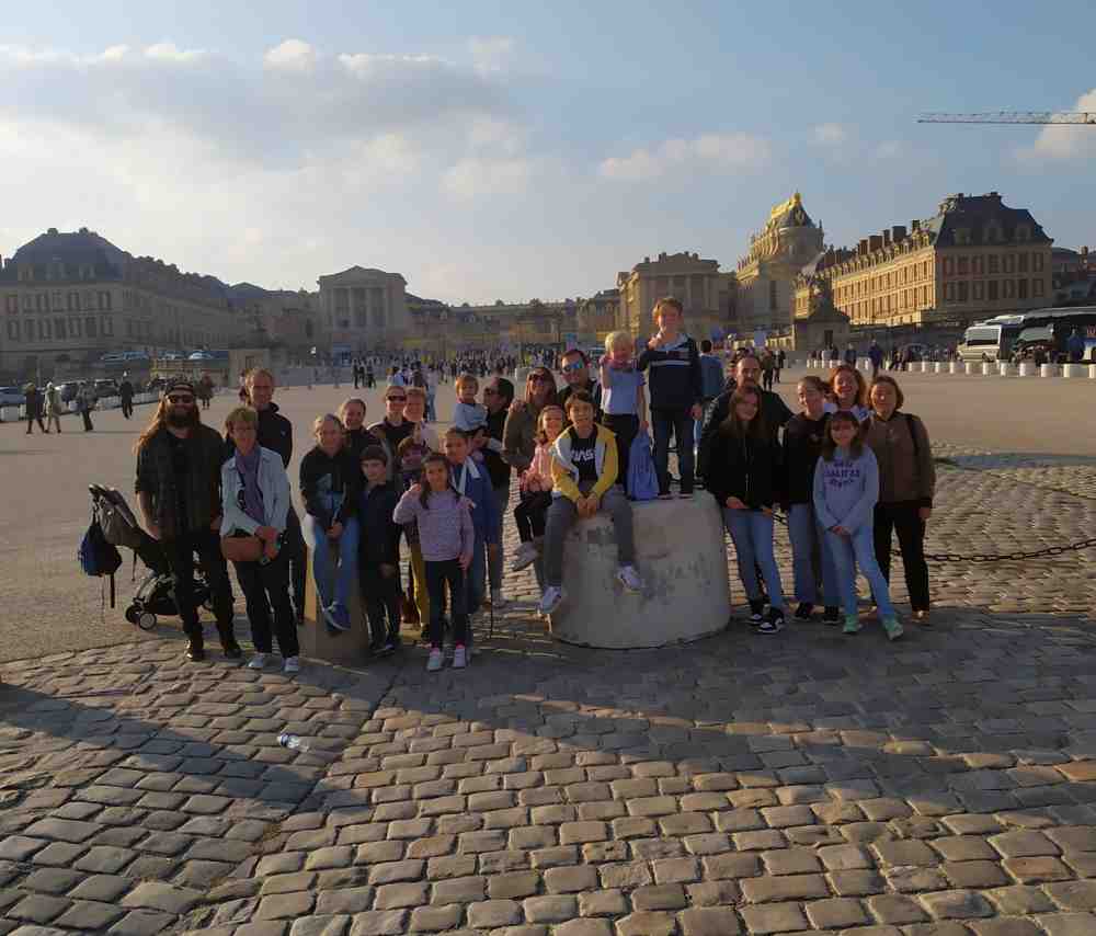 departure of the revolution tour Versailles