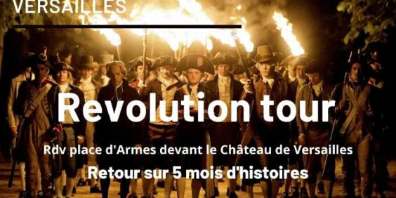 Visite guidée – “Revolution tour Versailles”