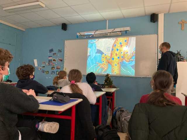 visites virtuelle de Paris à l'école